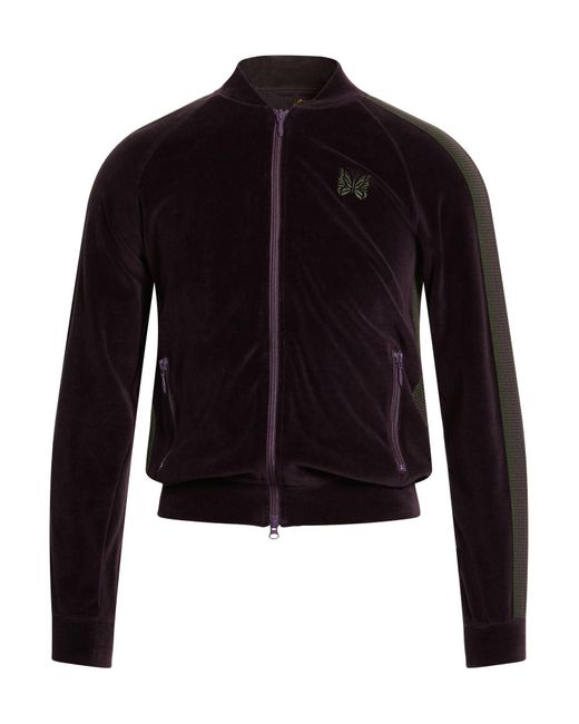 Needles Blue Sweatshirt Cotton, Polyester for men