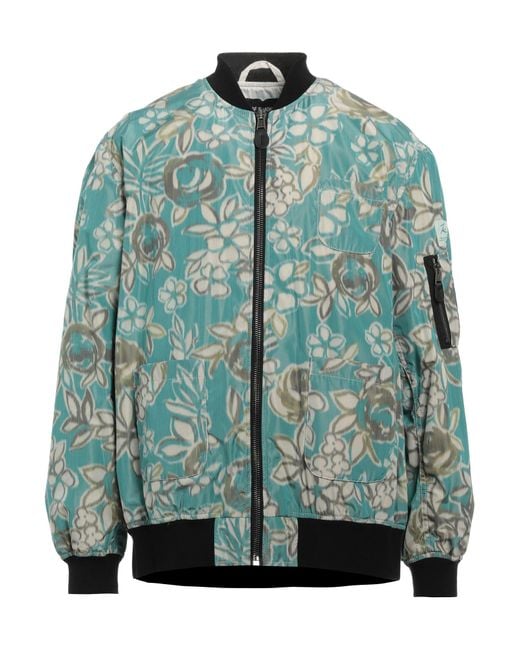 Raf Simons Green Jacket Recycled Polyester, Recycled Viscose for men