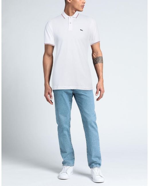 Harmont & Blaine White Polo Shirt for men