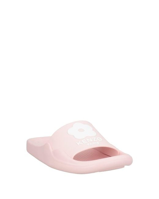 KENZO Pink Sandals Rubber