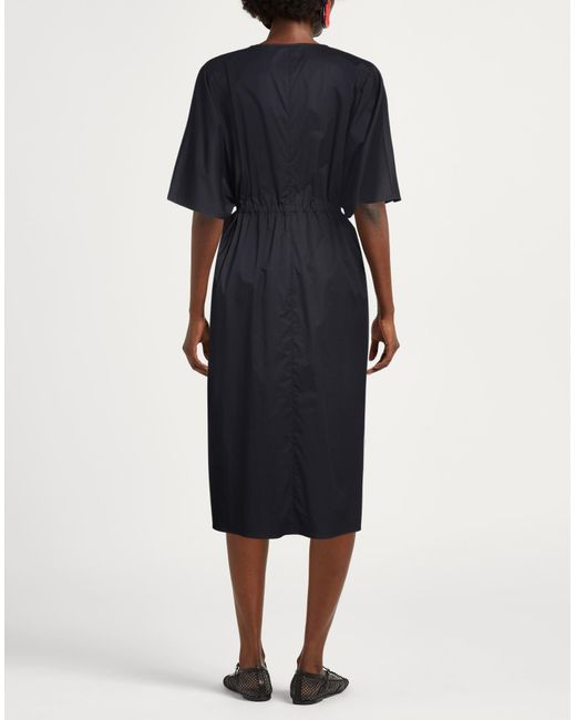Peserico Black Midi-Kleid