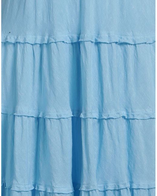 120% Lino Blue Midi-Kleid