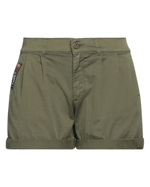 MR & MRS Green Shorts & Bermuda Shorts