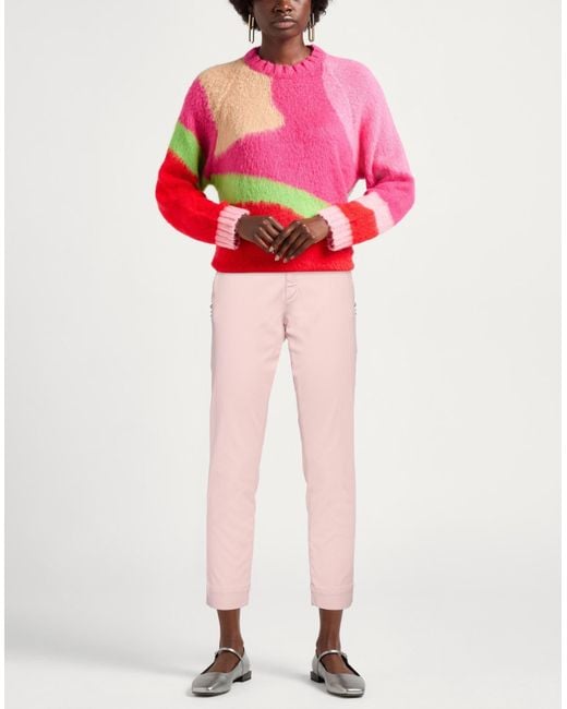 Pantalon Mason's en coloris Pink