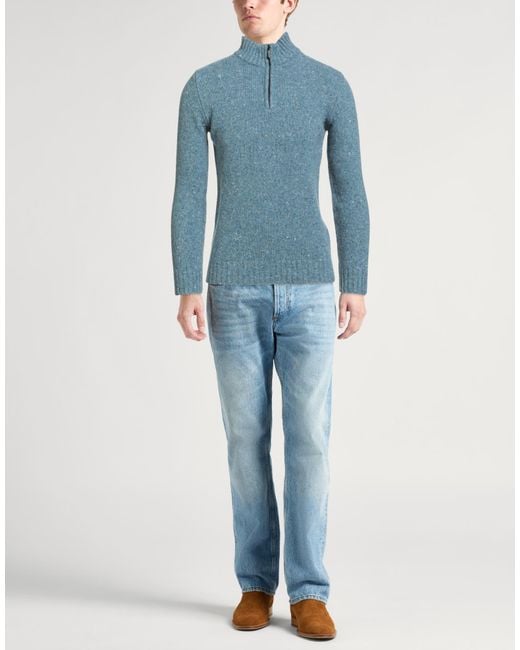 Moorer Blue Jumper for men