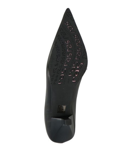 Ras Black Lace-Up Shoes