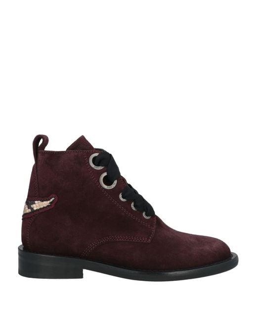 Botines de caña alta Zadig & Voltaire de color Brown