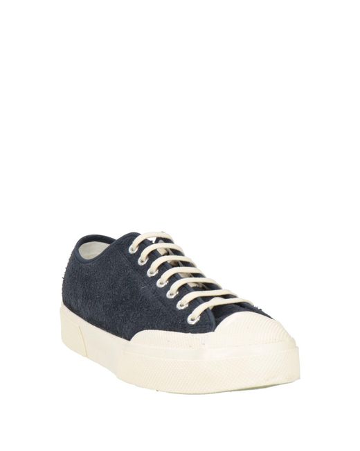 Superga Blue Sneakers Leather