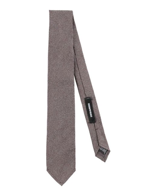 DSquared² Gray Ties & Bow Ties for men