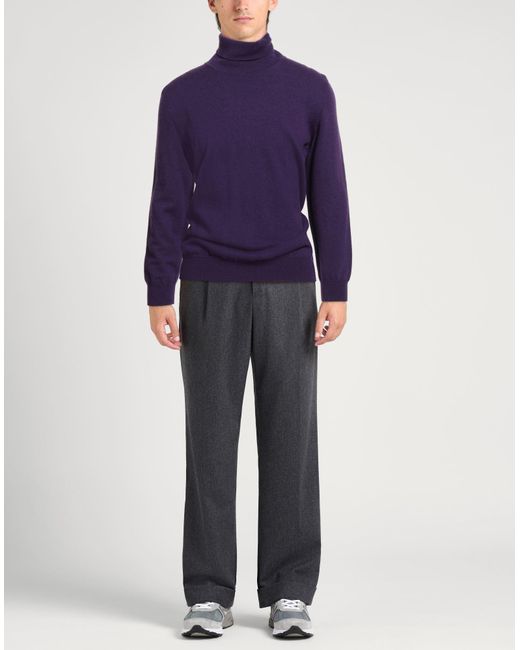 Kangra Blue Turtleneck Wool for men