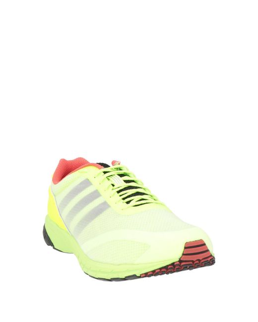 Adidas Yellow Adizero Lime Sneakers Textile Fibers for men