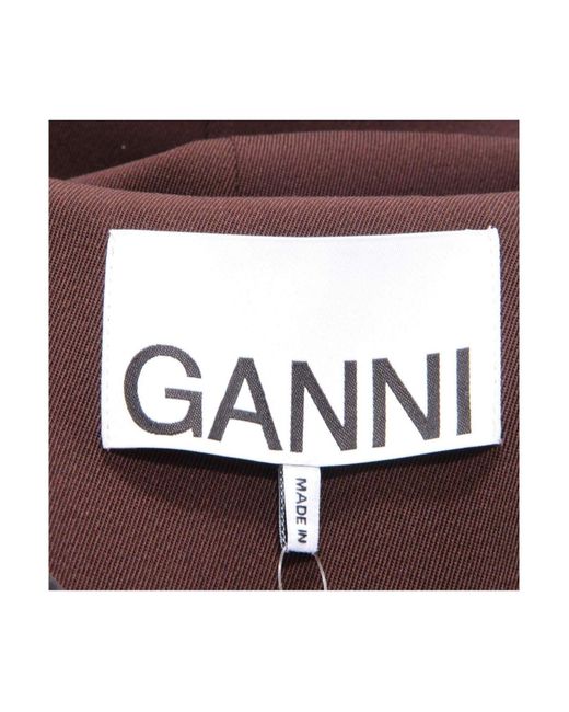 Ganni Brown Mantel