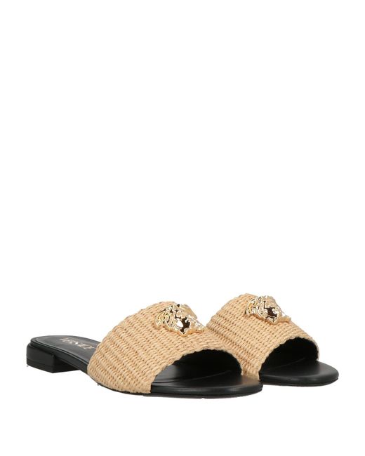 Versace Natural Sandals