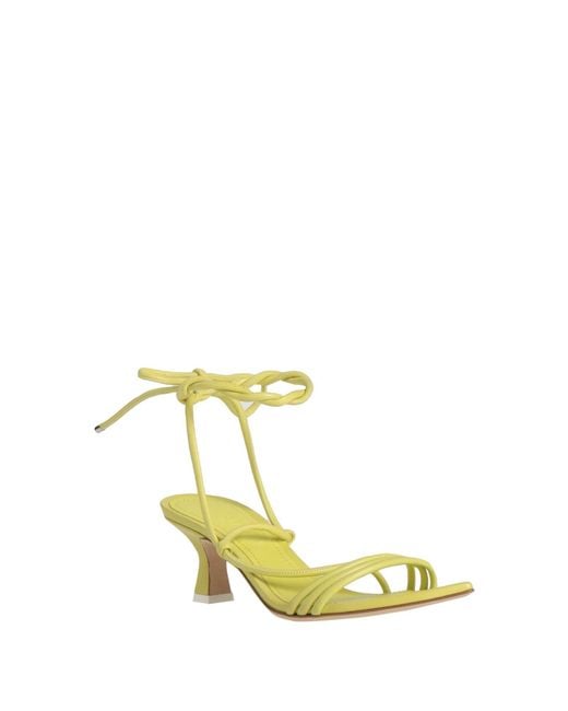 3Juin Yellow Sandals