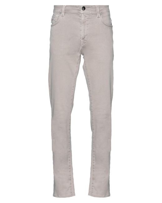 Tramarossa Gray Pants Cotton, Polyester, Elastane for men