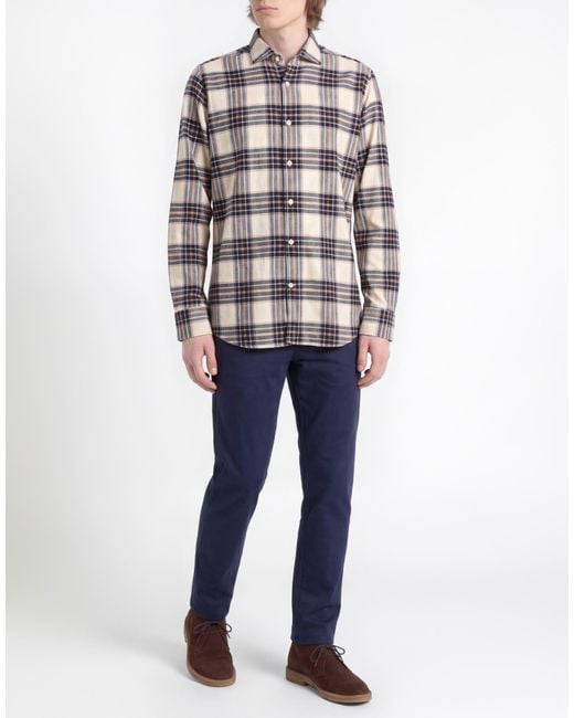 Tintoria Mattei 954 Natural Shirts for men