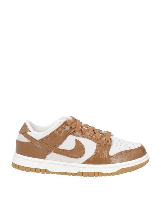 Nike Brown Camel Sneakers Leather