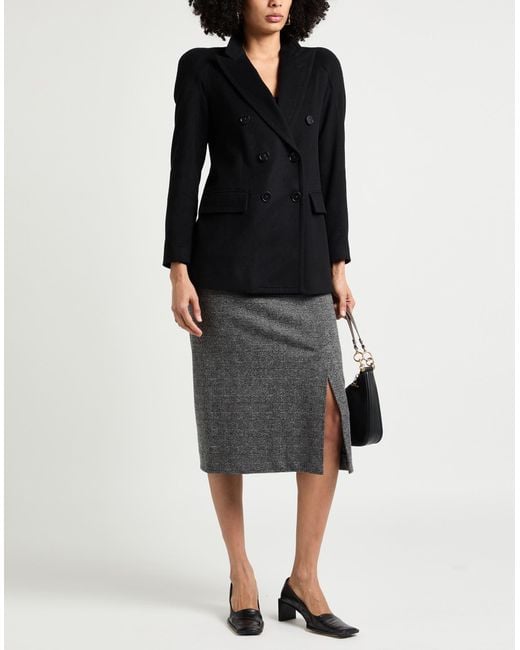 Lardini Black Blazer Cashmere