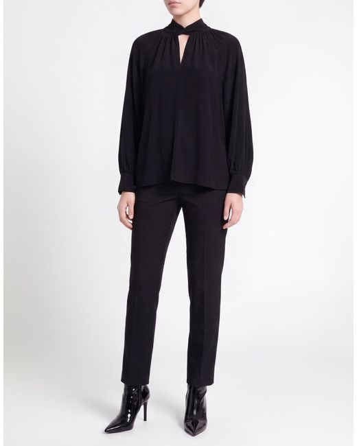 Carla G Black Top Acetate, Silk
