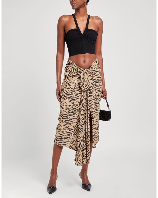 Zadig & Voltaire Natural Midi Skirt