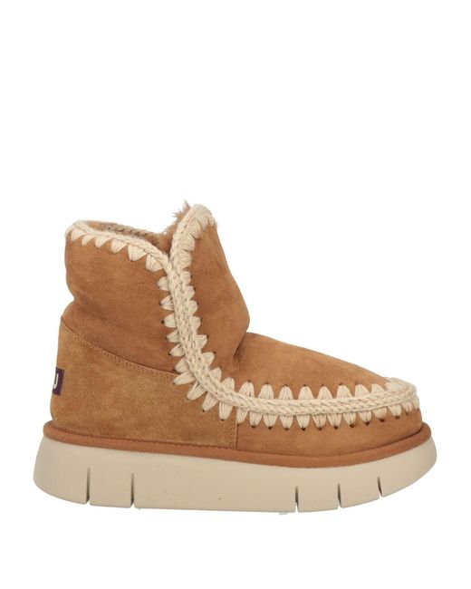 Mou Natural Ankle Boots