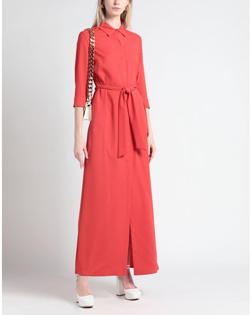 Tonello Red Long Dress