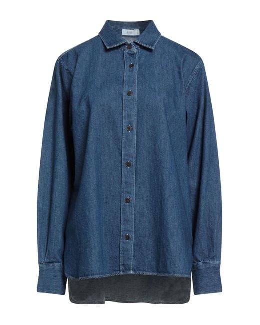 Closed Blue Jeanshemd