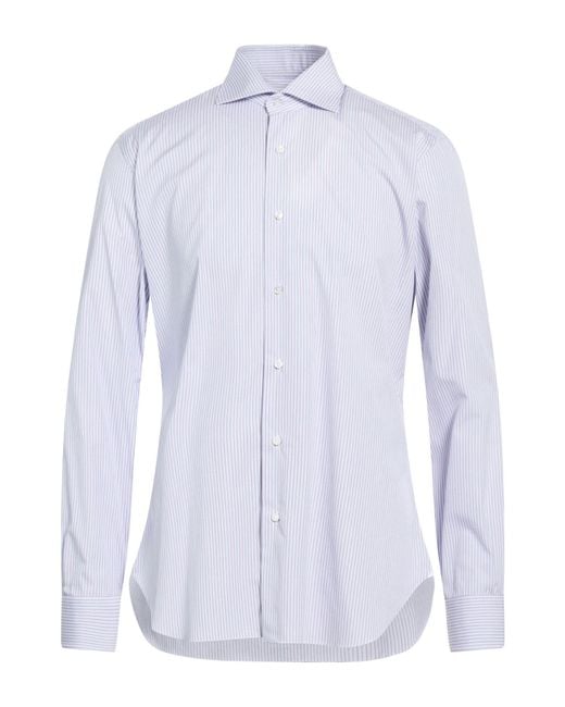 Barba Napoli Blue Shirt for men