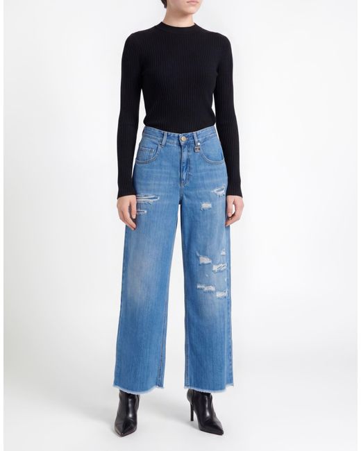 Gaelle Paris Blue Jeans Cotton