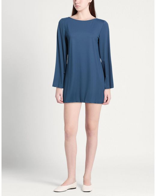 Fisico Blue Mini Dresses