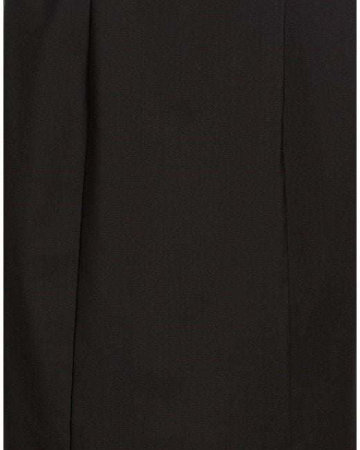 HUGO Black Mini Dress Virgin Wool, Elastane