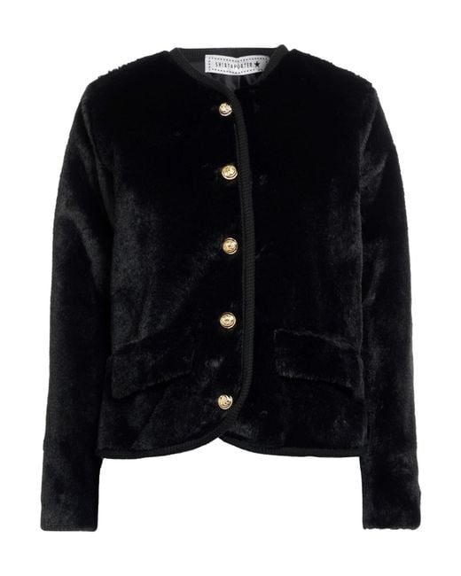 Shirtaporter Black Shearling & Teddy