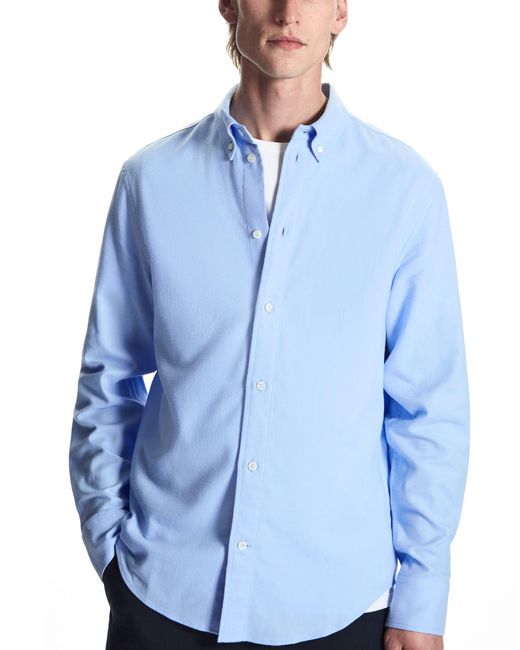 COS Blue Shirt for men