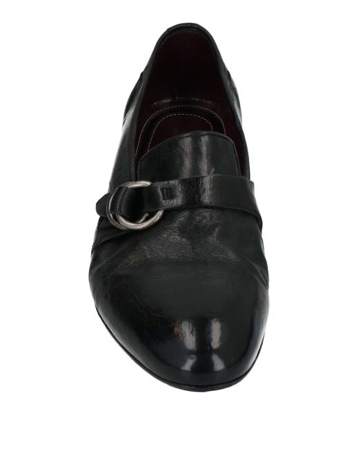 Lidfort Black Loafer for men
