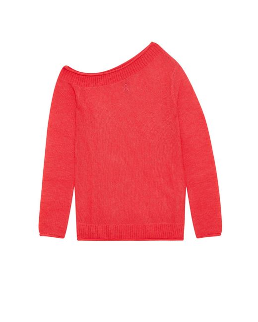 Patrizia Pepe Red Pullover