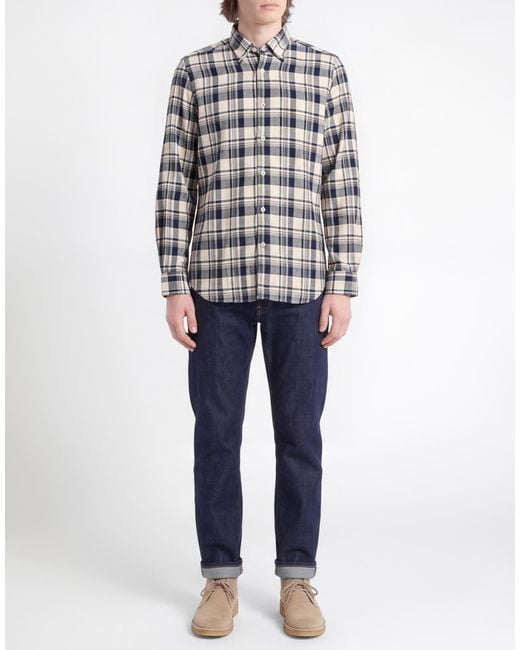 Boglioli White Shirt Cotton for men