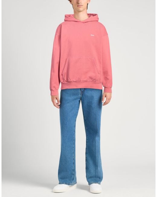 Obey Pink Sweatshirt for men
