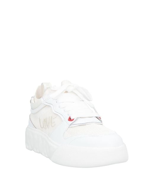 Love Moschino White Trainers