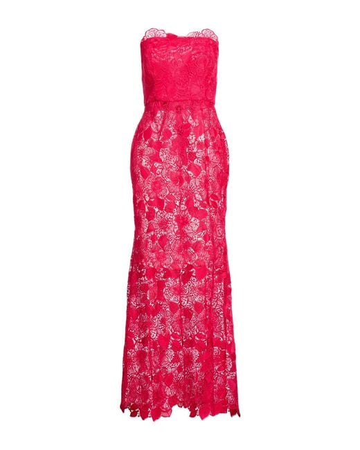 Camilla Pink Maxi Dress Polyester, Polyamide, Elastane