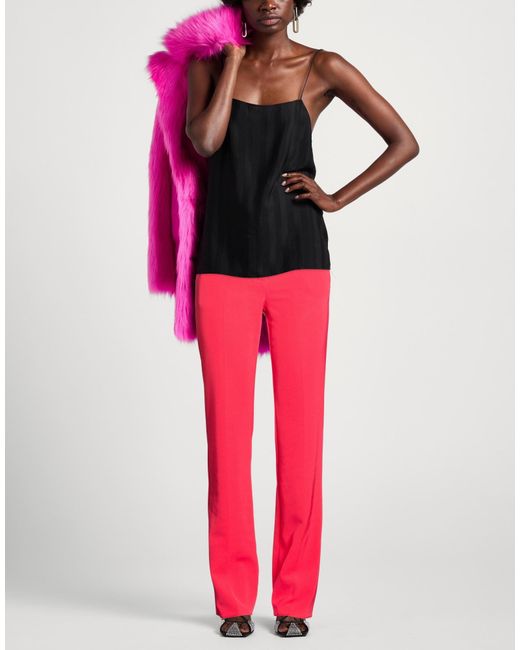 Marella Red Pants Polyester, Elastane
