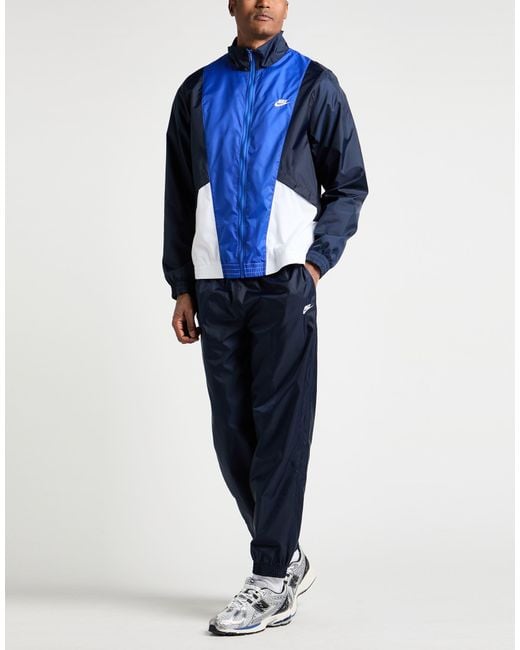 Nike Blue Tracksuit Nylon for men