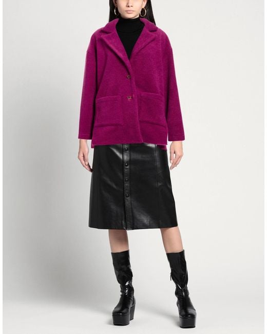 Shirtaporter Purple Coat