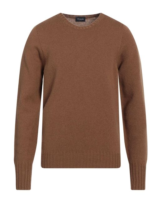 Pullover di Drumohr in Brown da Uomo