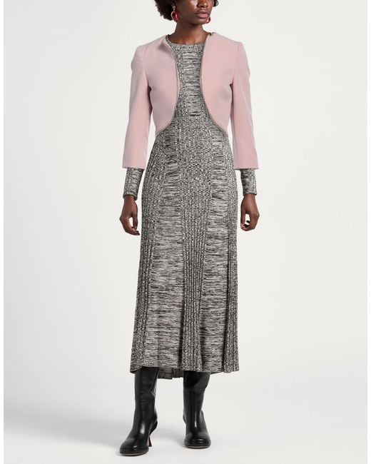 Liu Jo Pink Blush Jacket Polyester, Elastane
