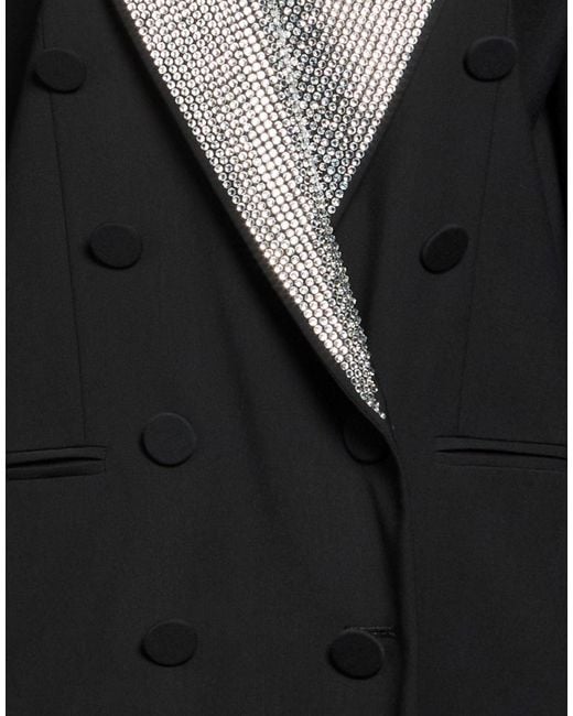 Pinko Black Blazer Viloft, Wool, Elastane