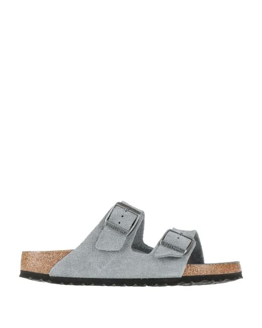 Birkenstock White Sandals Leather