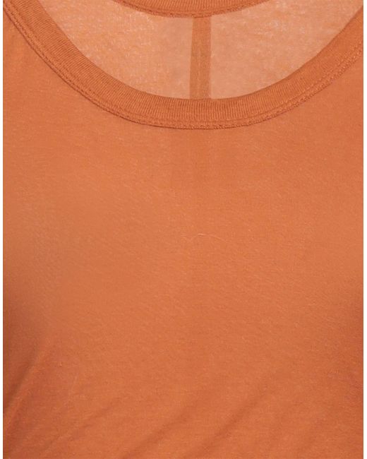 Rick Owens Brown T-shirts