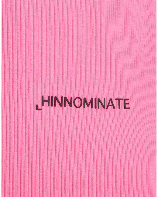 hinnominate Pink Top Cotton, Elastane