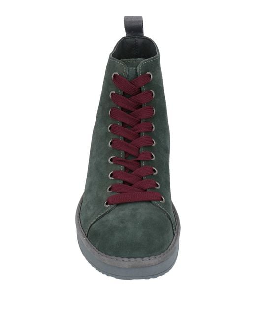 Pànchic Green Dark Sneakers Soft Leather for men