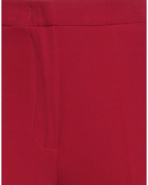 Kaos Red Pants Polyester, Elastane